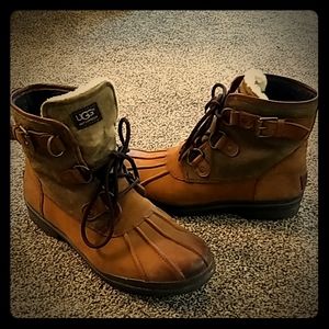 Ugg Cecile Waterproof Duck Ankle Boot